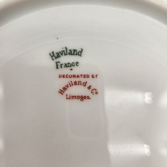 Haviland Limoges France The Princess Bone China Salad Plate Discontinued Antique - Picture 3 of 6